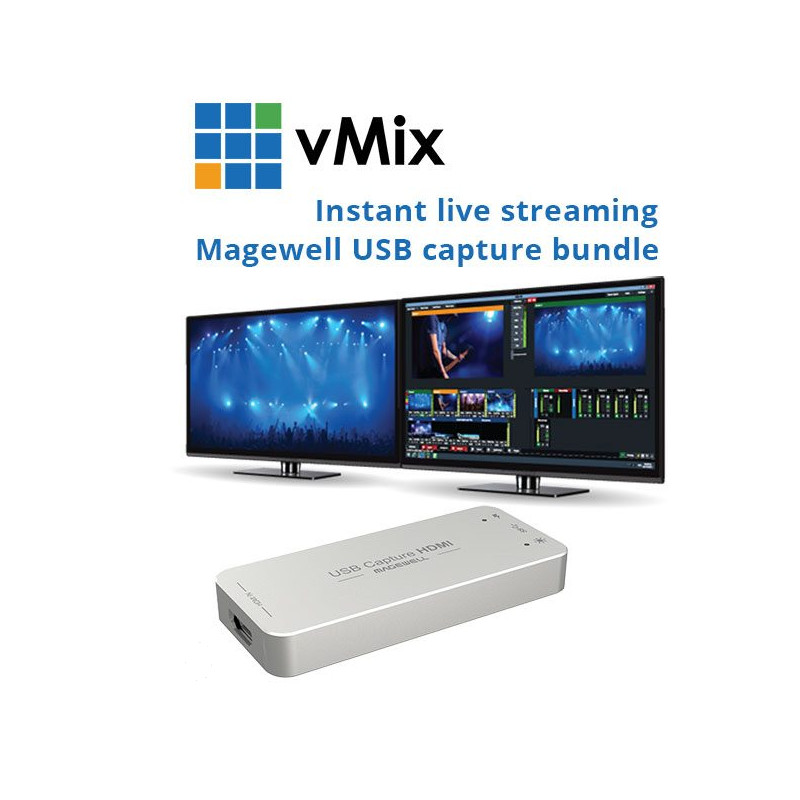 Instant streaming vMix HDMI Capture Bundle
